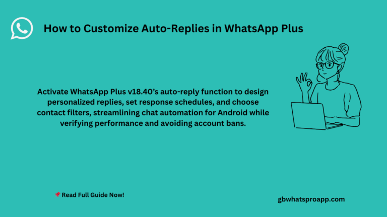 WhatsApp Plus Auto-Replies setup