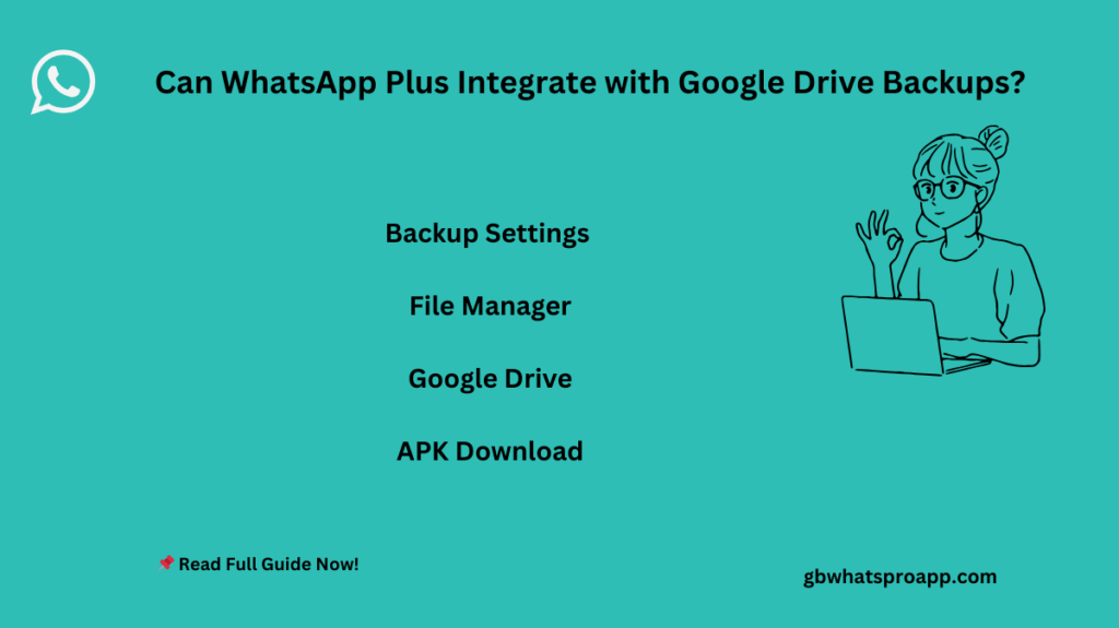 WhatsApp Plus Google Drive Backup