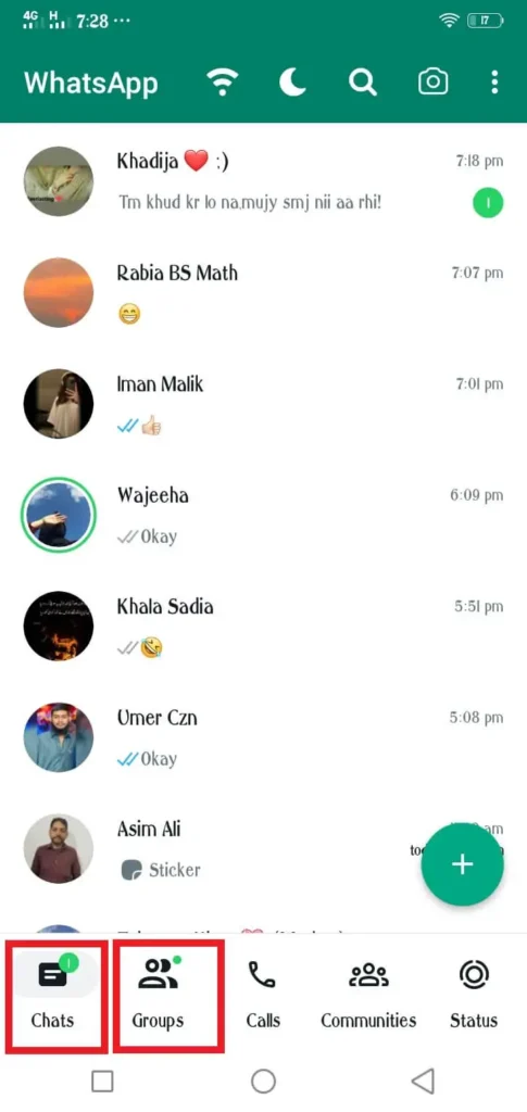 Separate Group Option